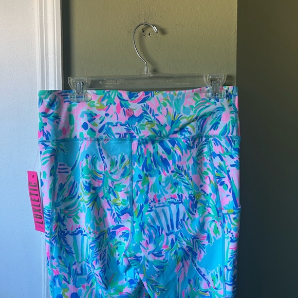 Lilly Pulitzer Women’s Weekender High Rise Midi Print Leggings NWT - Picture 4 of 7